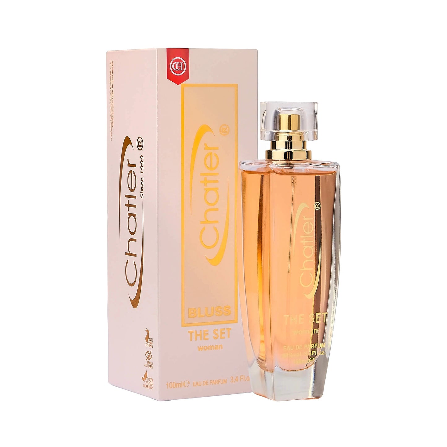Apa de parfum Chatler – The Set Woman 100 ml – Inspirat din Hugo B. The Scent Woman