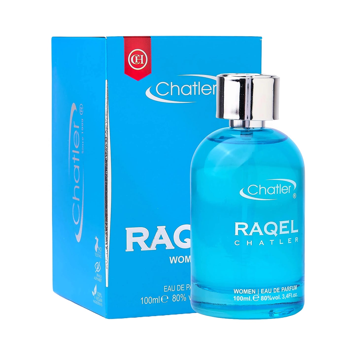 Apa de parfum Chatler – CH Raqel Blue Woman 100 ml – Inspirat din Ralph L. Ralph