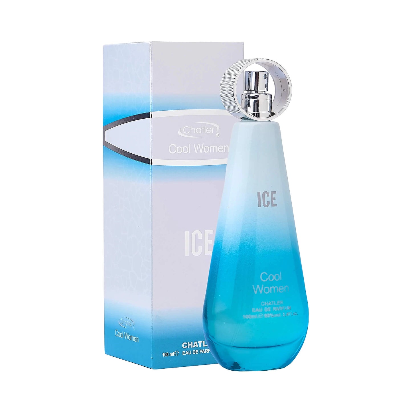 Apa de parfum Chatler – Cool Woman Ice 100 ml – Inspirat din Dav. Cool Water Freeze Me