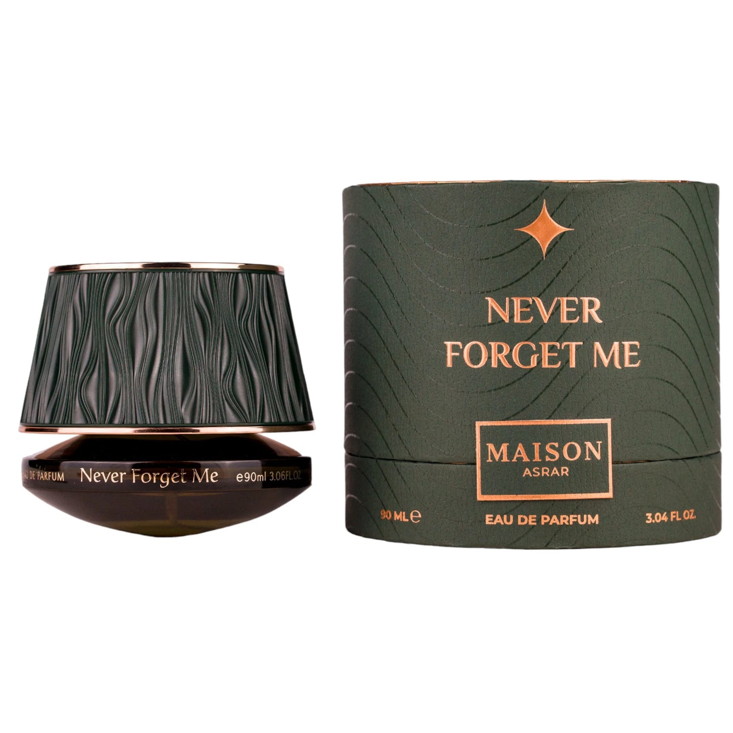 Never Forget Me By Maison Asrar 100 ml – Parfum arabesc original import Dubai inspirat din Armani Prive Vert Malachite