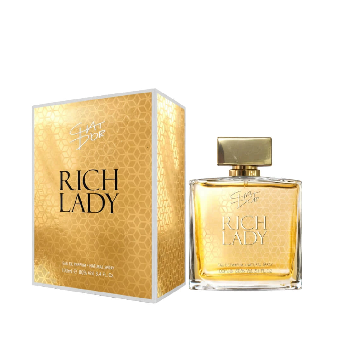 Apa de parfum Chat D’Or Rich Lady 100 ml – Inspirat din P.R. – Lady Million