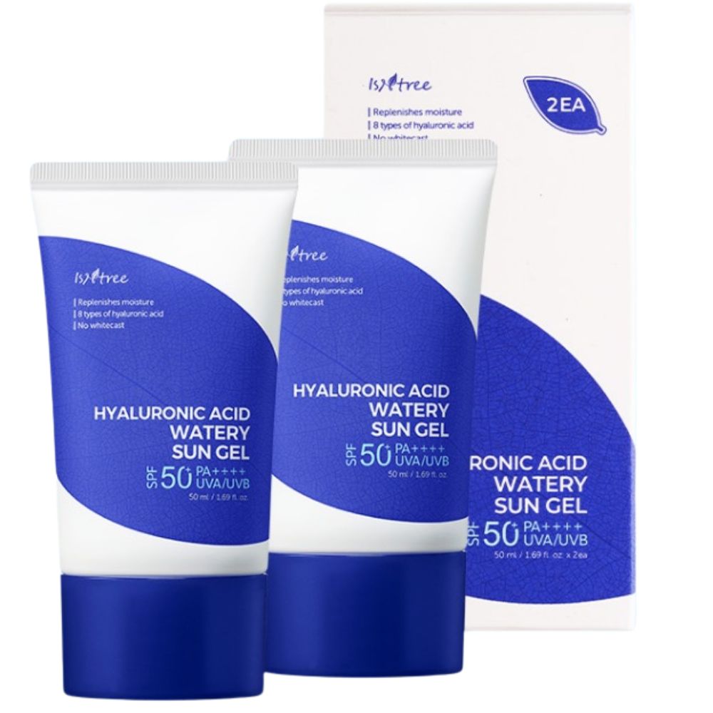 2 x Isntree Hyaluronic Acid Watery Sun Gel (2x50ml)