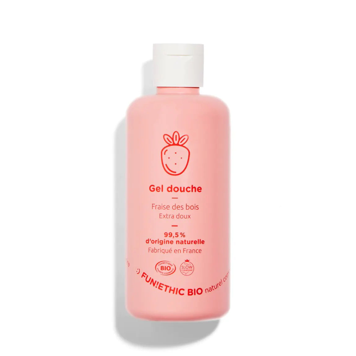 Gel de duș cu aromă de căpșune sălbatice – FUN!ETHIC