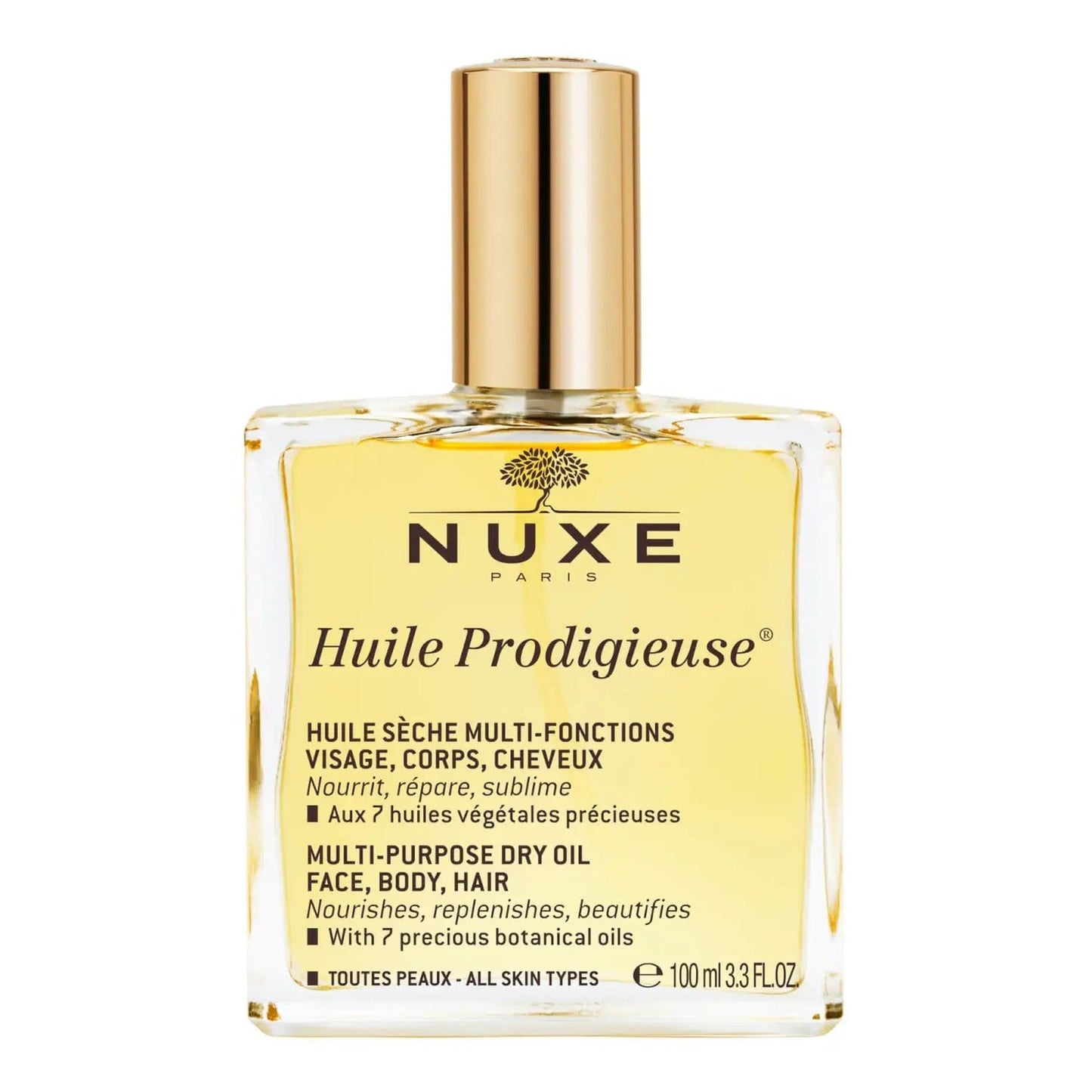HUILE PRODIGIEUSE® 100ml - Ulei Uscat Multifunctional Pentru Fata, Corp Si Par