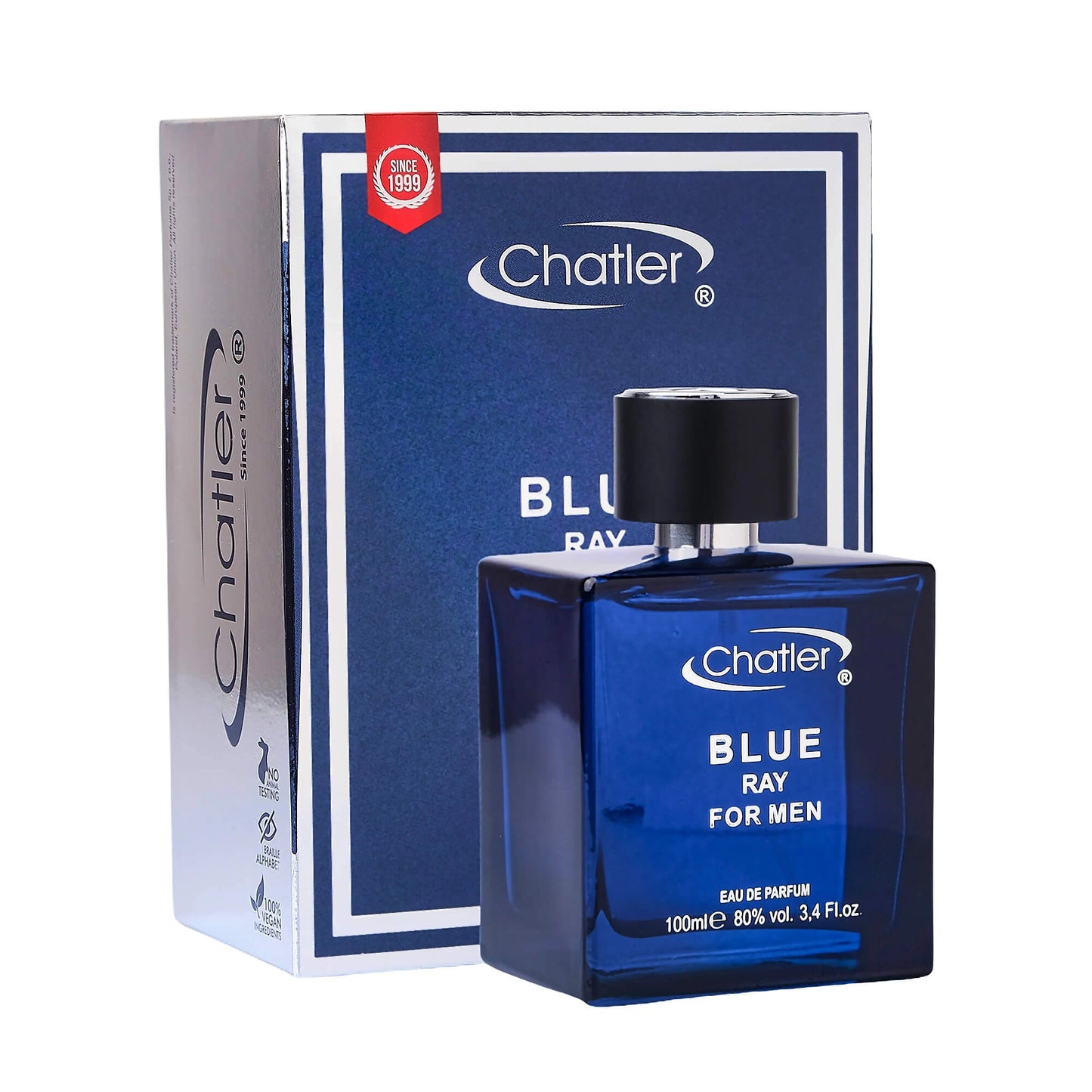 Apa de parfum Chatler – Blue Ray Men 100 ml – Inspirat din Ch. Blue De Ch.