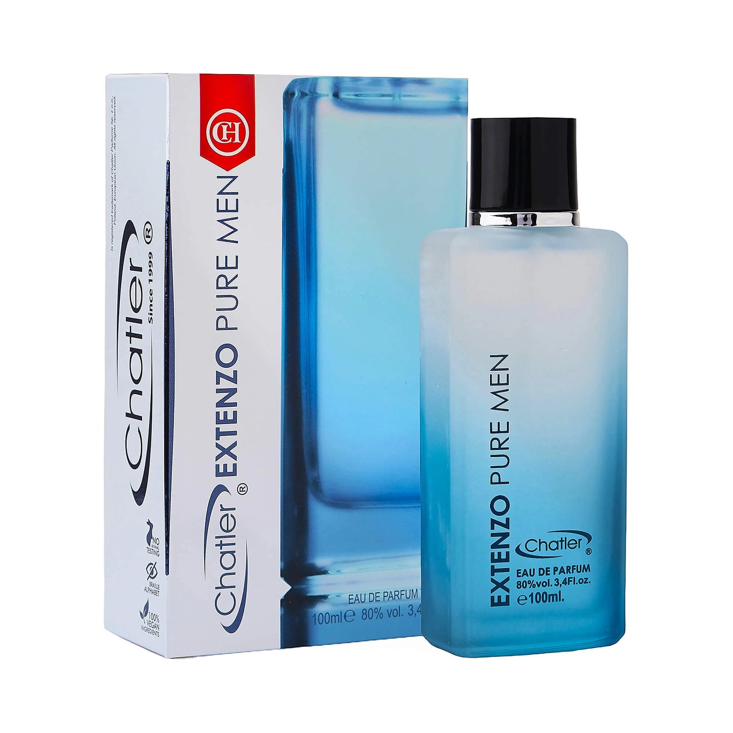 Apa de parfum Chatler – Extenzo Pure Men 100 ml – Inspirat din Knz. Homme