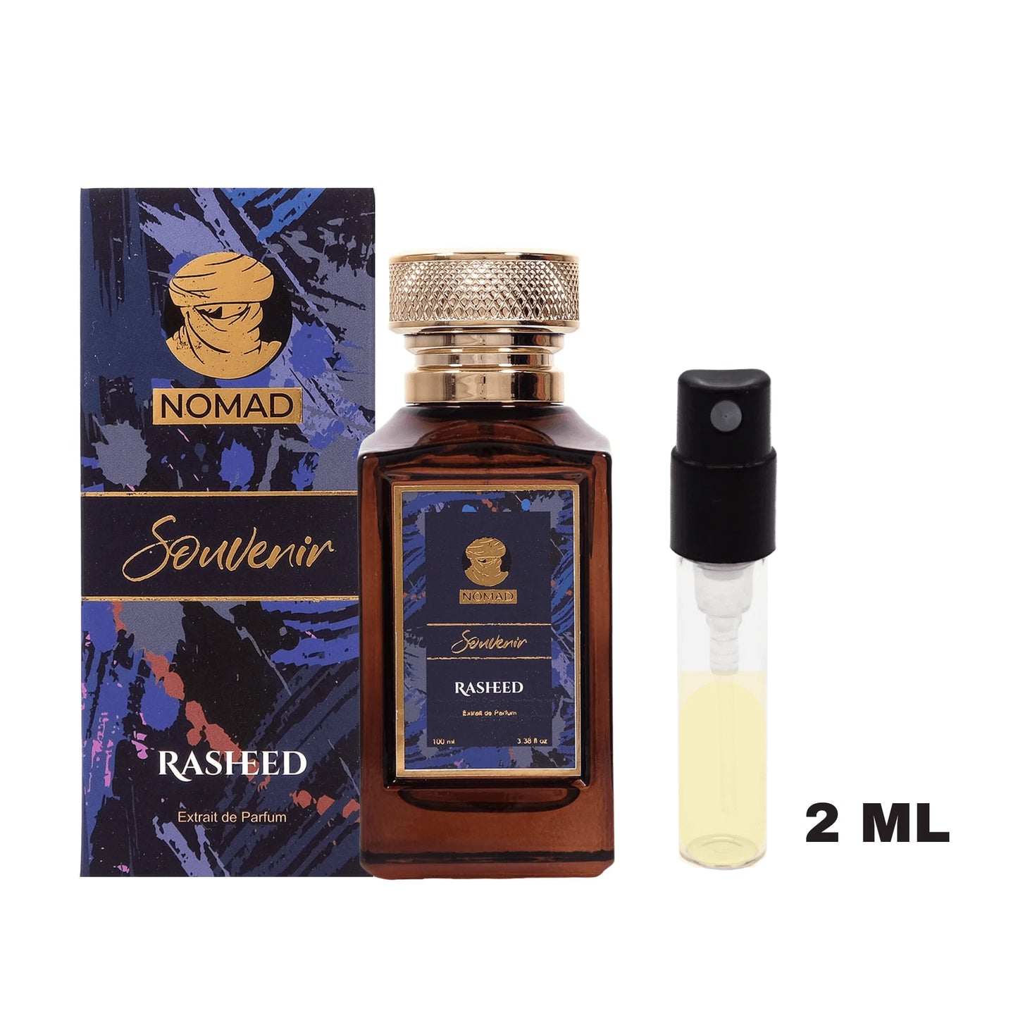 Mostra 2 ml Extract de parfum Rasheed – Souvenir