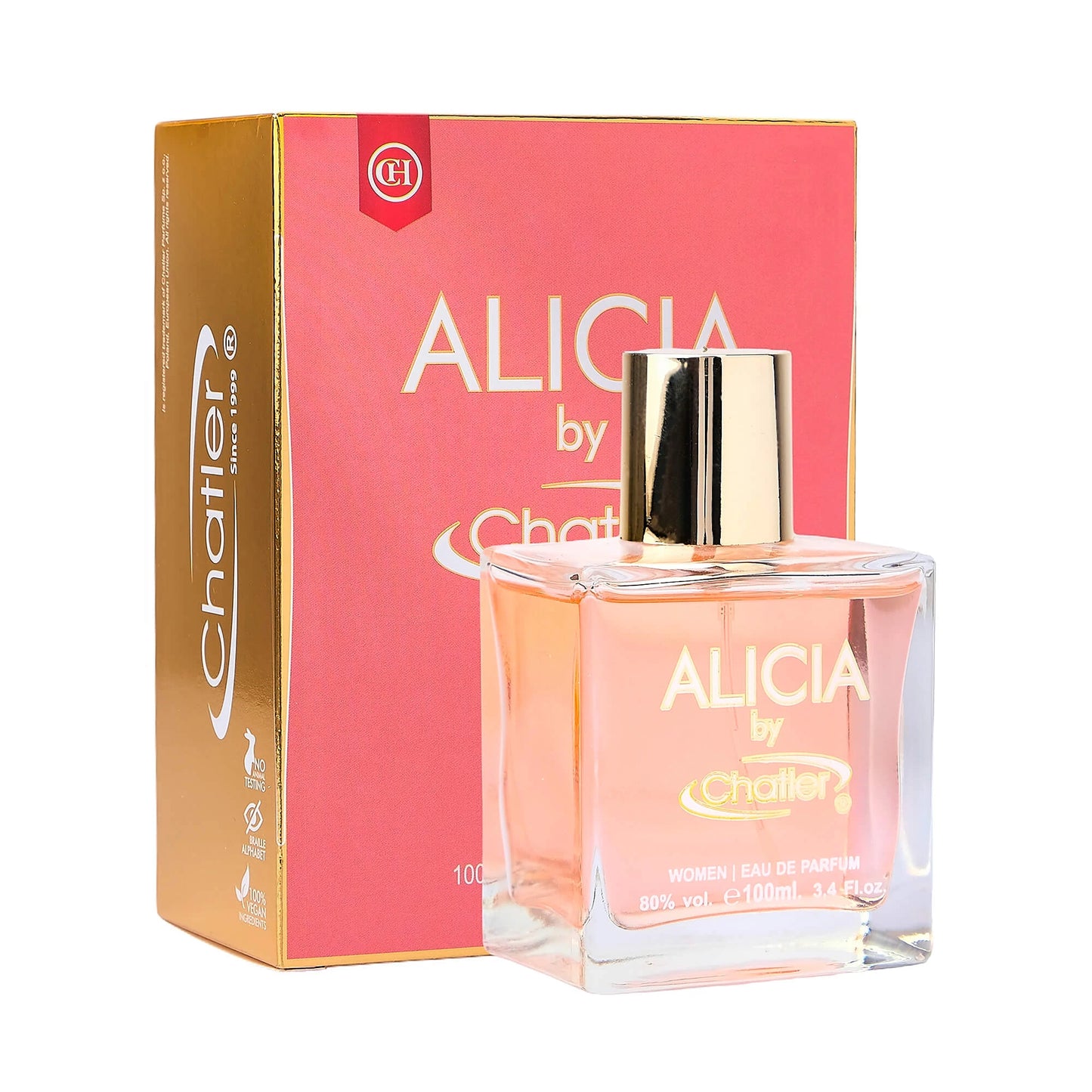 Apa de parfum Chatler – Alicia 100 ml – Inspirat din Hugo B. Alive