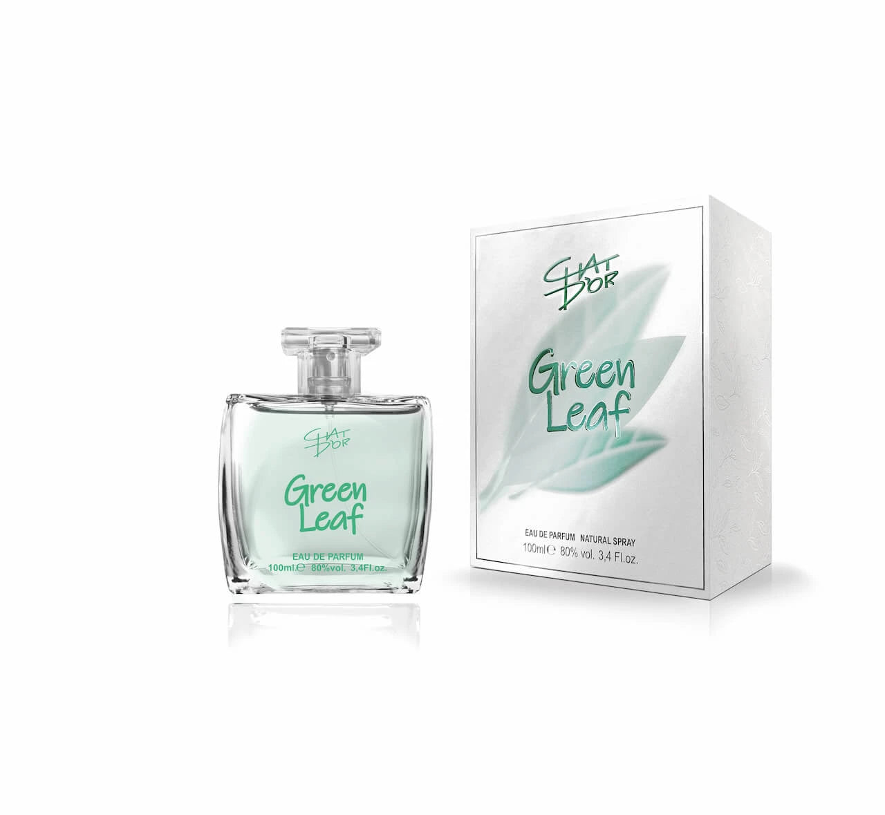 Apa de parfum Chat D’Or Green Leaf Scent 100 ml – inspirat din Elisabeth Arden Green Tea
