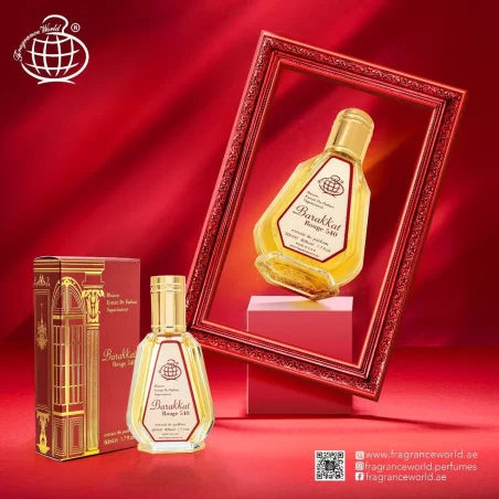 Extract de Parfum Fragrance World, Barakkat Rouge 540 Extrait, Unisex, 50 ml