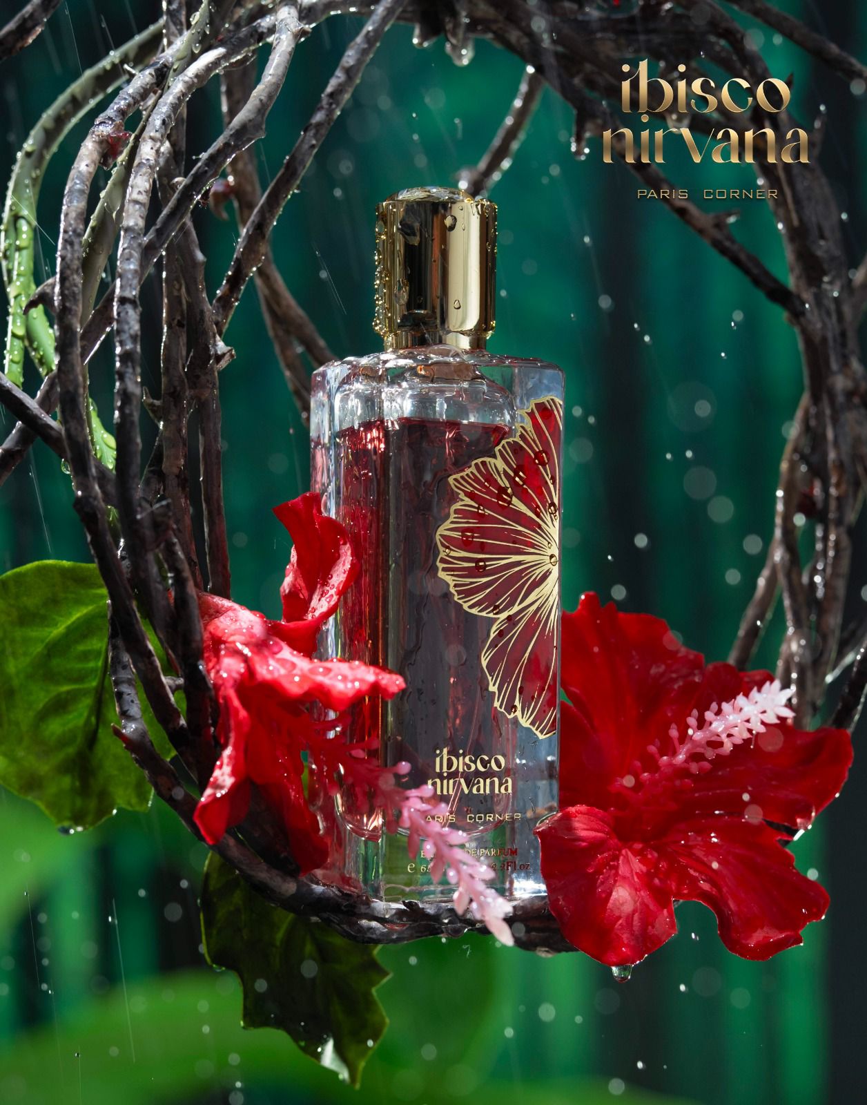 Extract de Parfum Ibisco Nirvana by Paris Corner, Unisex, 65 ml