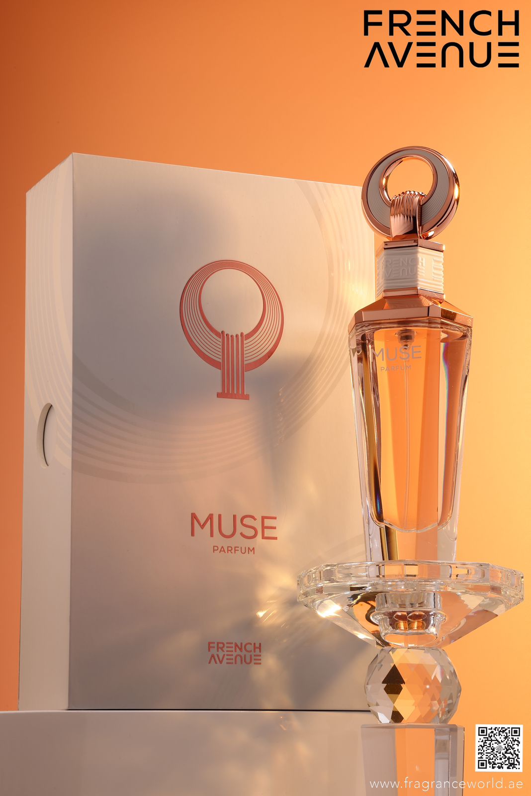 Apa de Parfum Muse Parfum by French Avenue, Femei, 80 ml