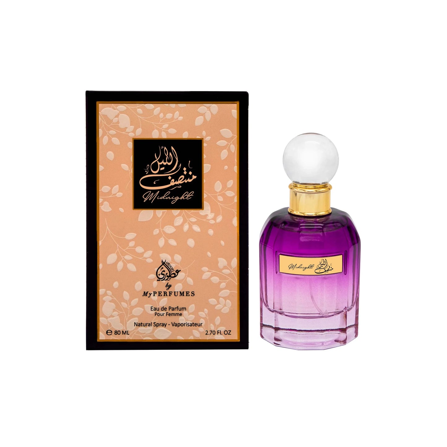 Apa de Parfum Otoori Muntasaf Al Lail (Midnight), Femei, 80 ml
