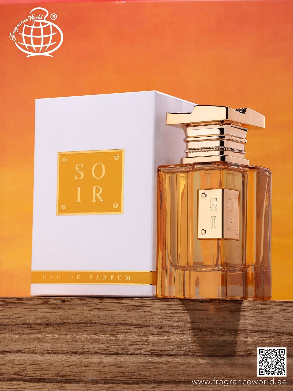 Apa de Parfum Soir by Fragrance World, Unisex, 80 ml