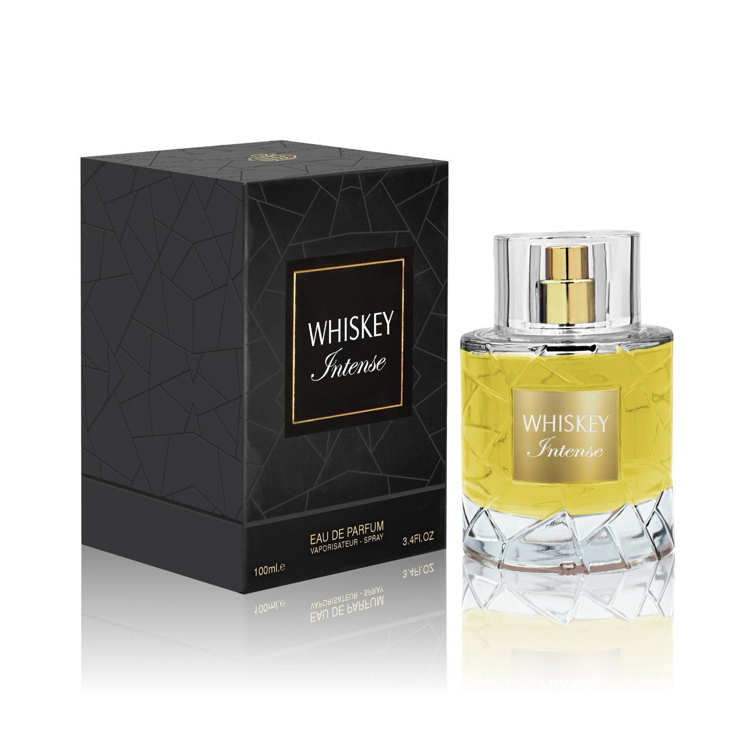 Apa de Parfum Fragrance World Whiskey Intense, Unisex, 100 ml