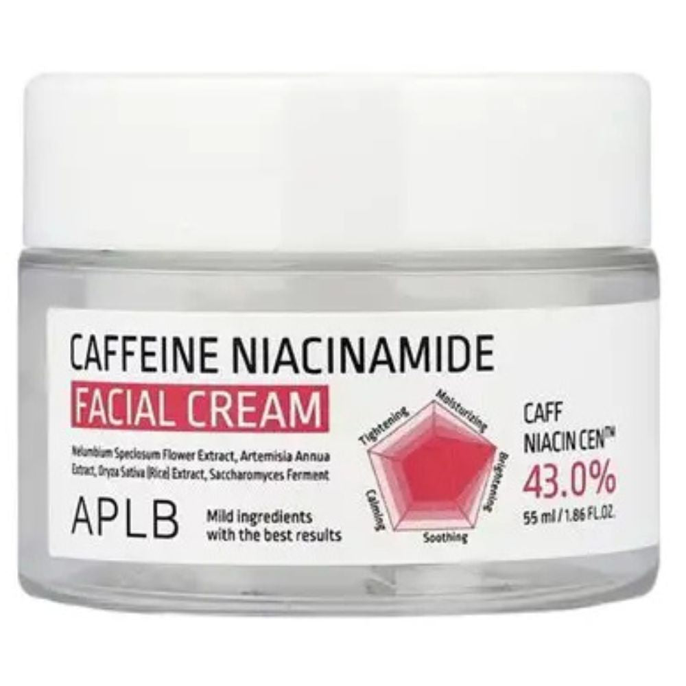 APLB Caffeine Niacinamide Facial Cream, 55ml