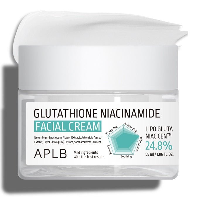 GLUTATHIONE NIACINAMIDE FACIAL CREAM - Crema Hidratanta Cu Glutation Si Niacinamida Pentru Uniformizarea Tonului Pielii