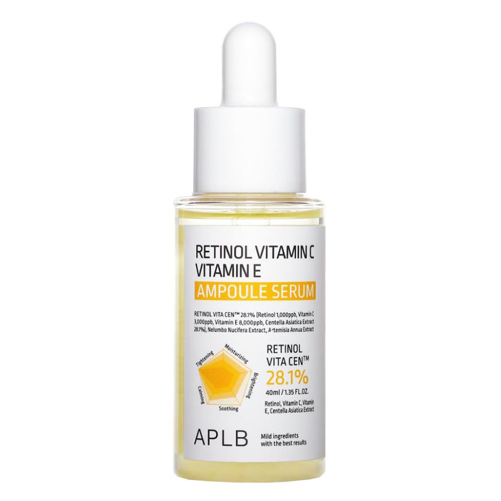 APLB Retinol Vitamin C Vitamin E Ampoule Serum, 40ml