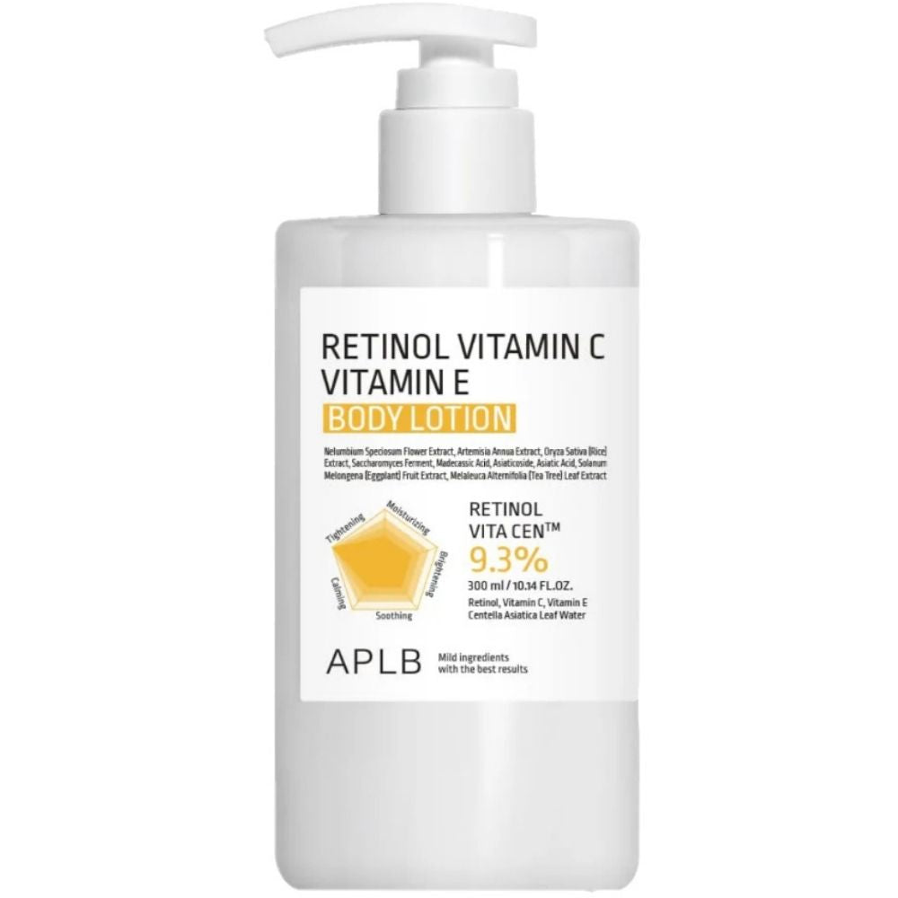 APLB Retinol Vitamin C Vitamin E Body Lotion, 300ml