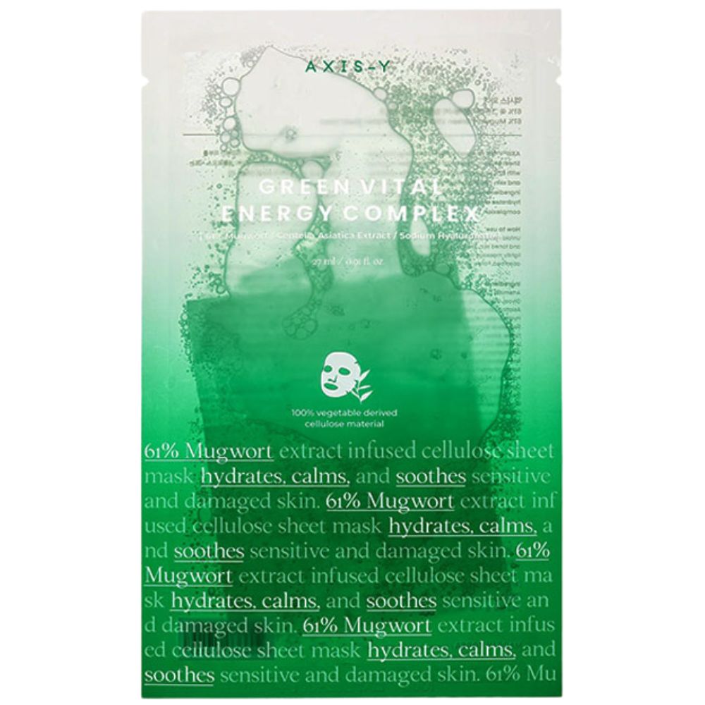 AXIS-Y 61% Green Vital Energy Complex Mask, 27ml