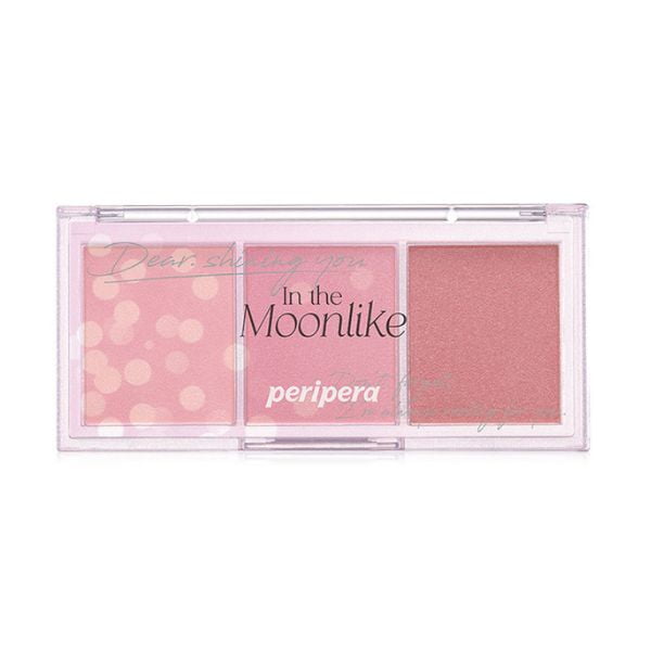 Peripera All Take Mood Cheek Palette, 15g, Paleta blush+highlighter 03