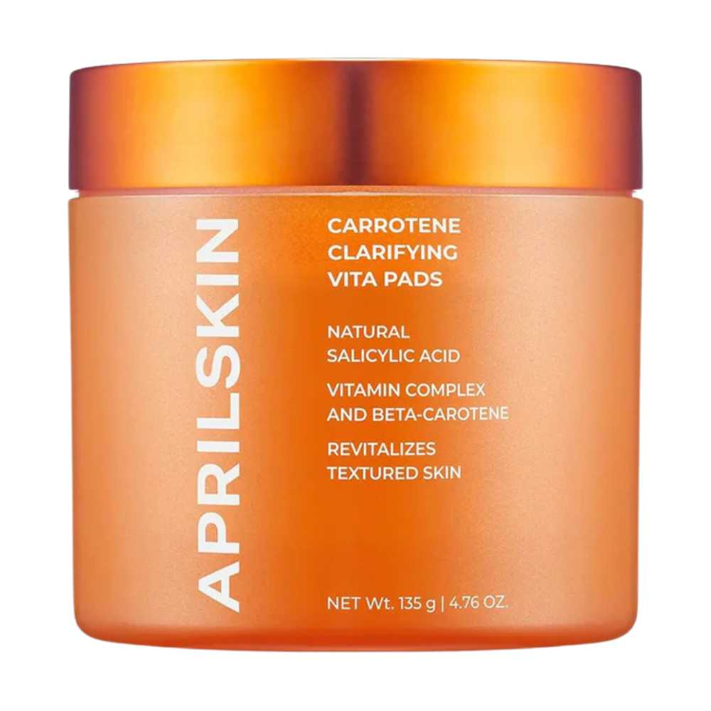 Aprilskin Carrotene Clarifying Vita Pads, 60 pads