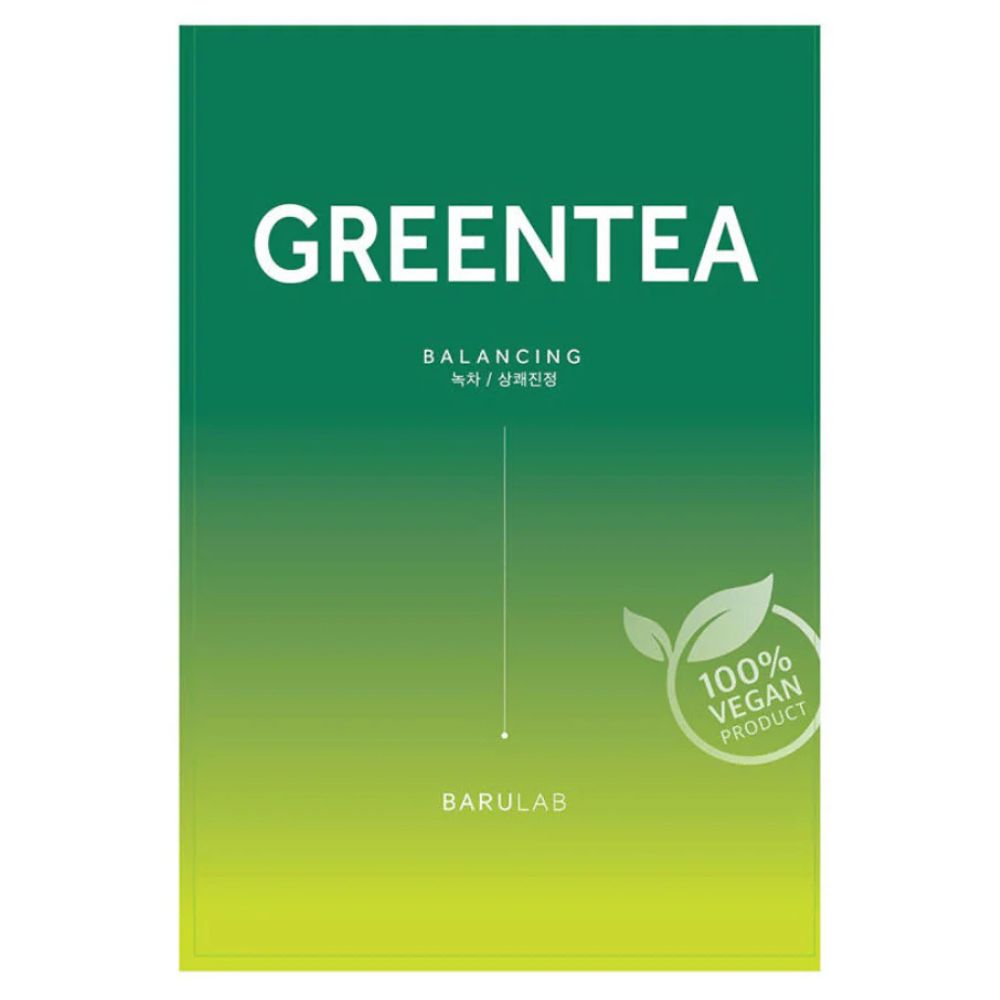 BARULAB The Clean Vegan Green Tea Mask, 23g