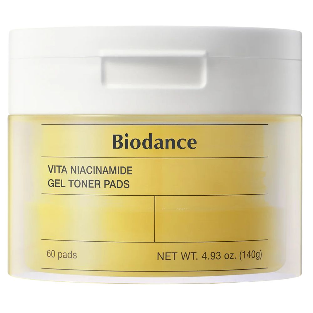 Biodance Vita Niacinamide Gel Toner Pad, 60pads