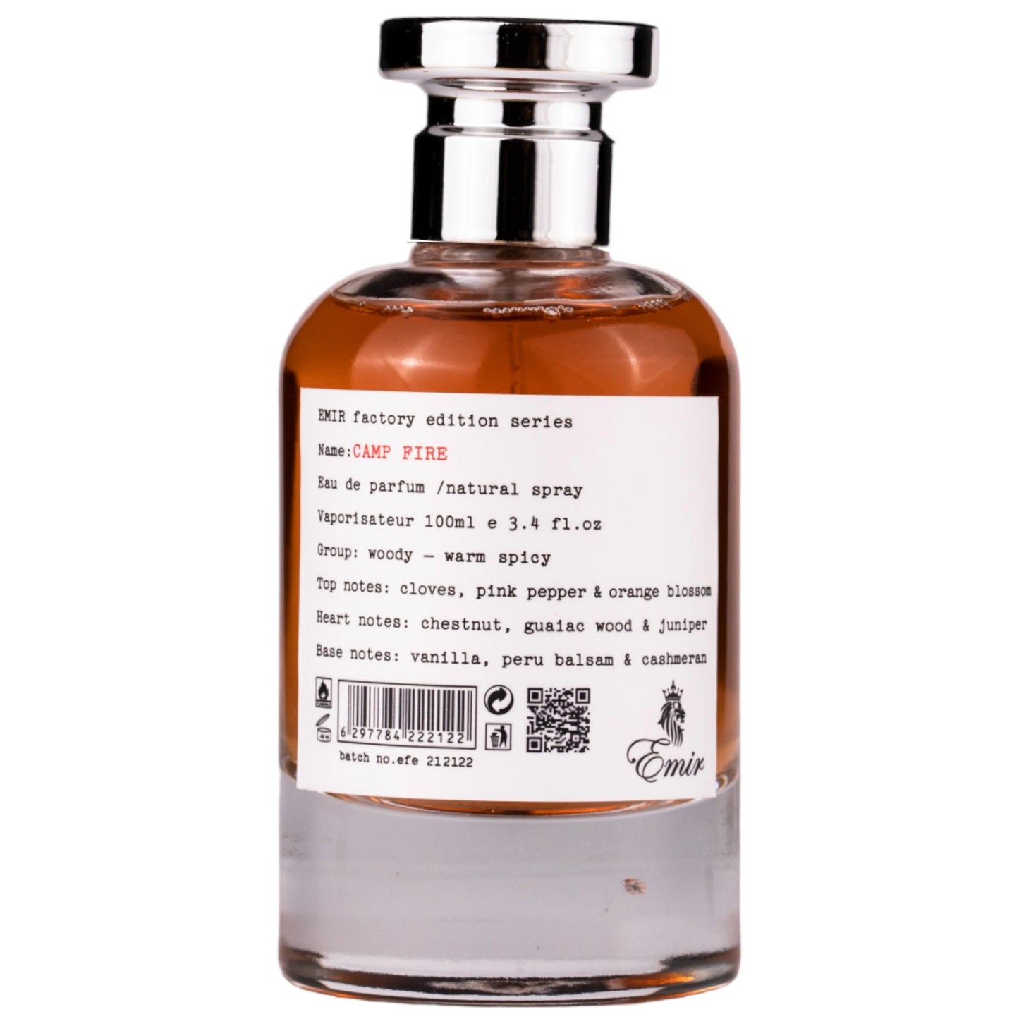 Camp Fire Factory Edition By Emir 100 ml – Parfum arabesc original import Dubai