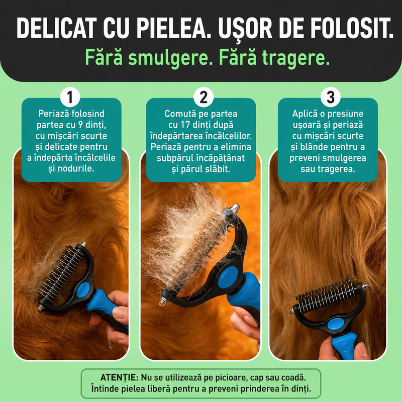 O singura perie face ce doua nu au putut niciodata