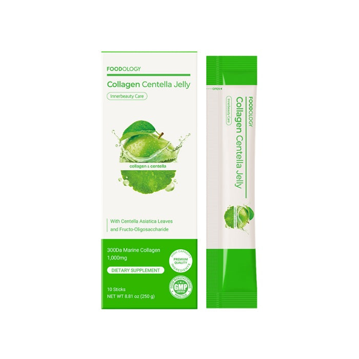 COLLAGEN CENTELLA JELLY - Supliment Alimentar Tip Jeleu Cu Aroma de Mar Verde