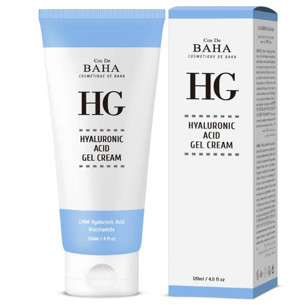 Cos de Baha Hyaluronic Gel Cream, 120ml, HG