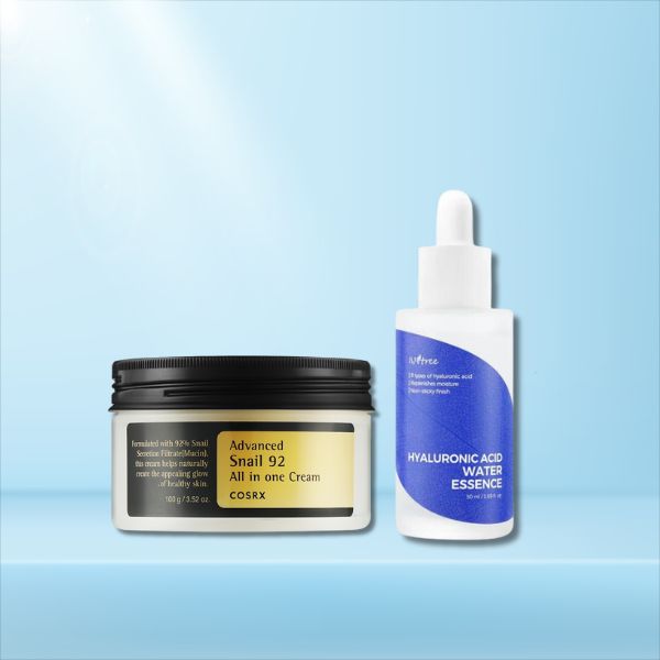 Hydra (Isntree Hyaluronic Essence + Cosrx All in One)