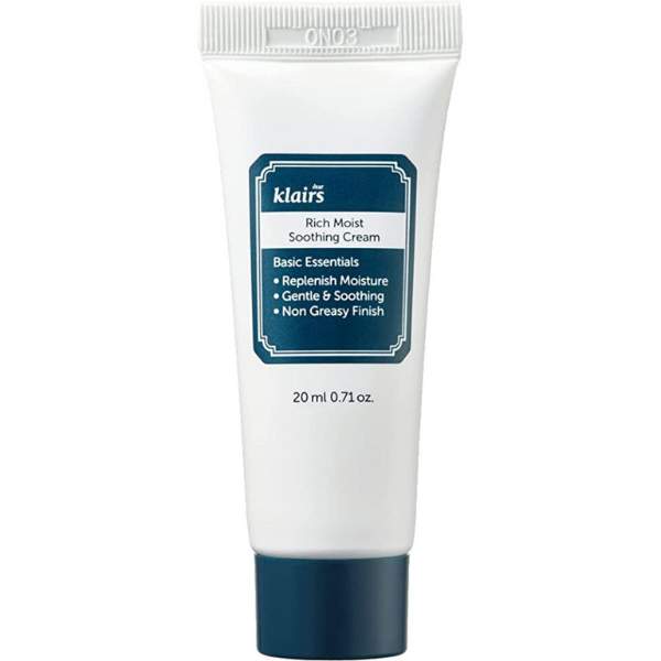 Dear, Klairs Rich Moist Soothing Cream, 20g