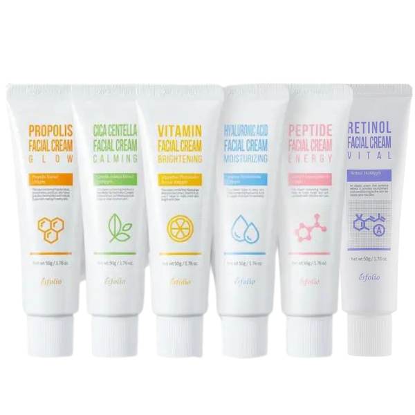 Esfolio Facial Cream, 50ml (6 types)