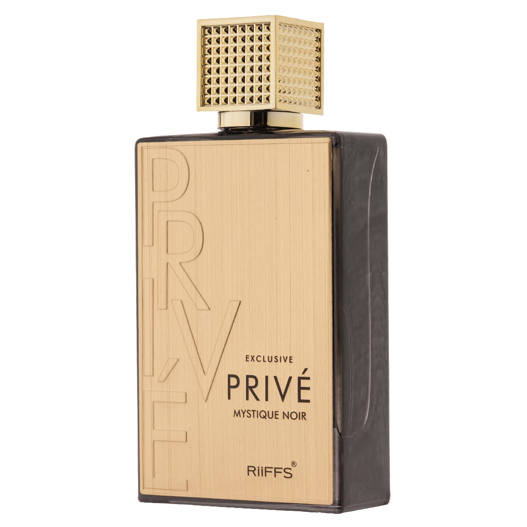 Apa de Parfum Exclusive Prive Mystique Noir, Riiffs, Unisex – 80ml