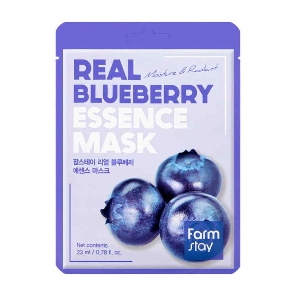 Farmstay Real Blueberry Essence Mask