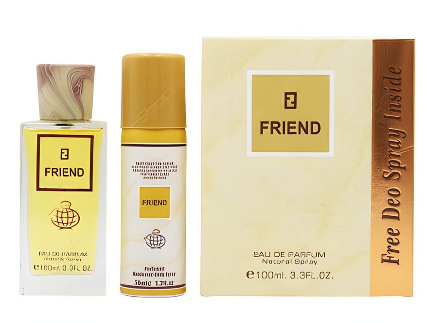 Apa de Parfum Fragrance World, Friend, Barbati (+Deodorant), 100 ml