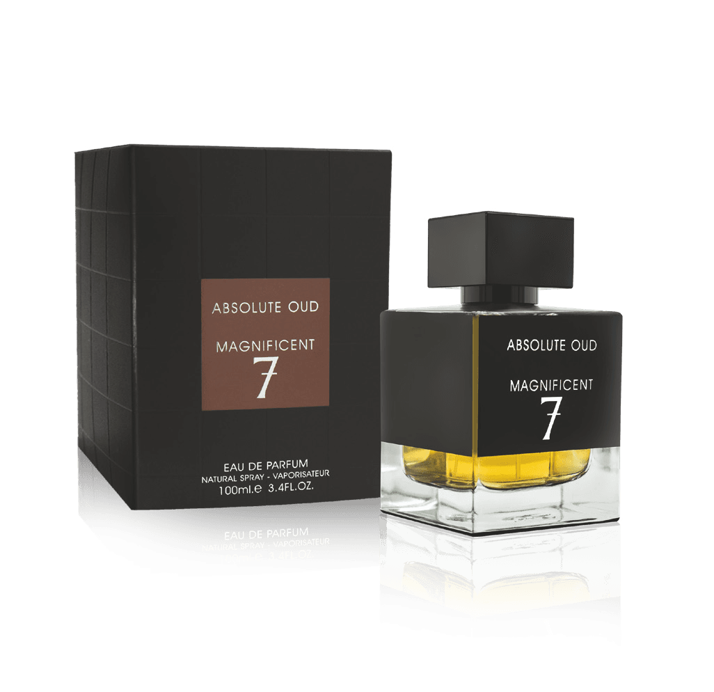 Apa de Parfum Fragrance World, Absolute Oud Magnificent 7, Barbati, 100 ml