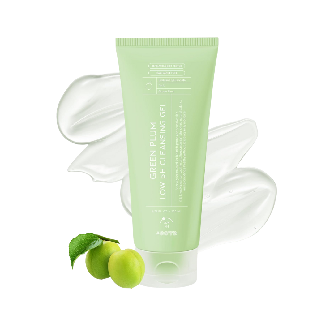 Gel de curatare cu pH scazut si apa de prune verzi, 200ml | #OOTD