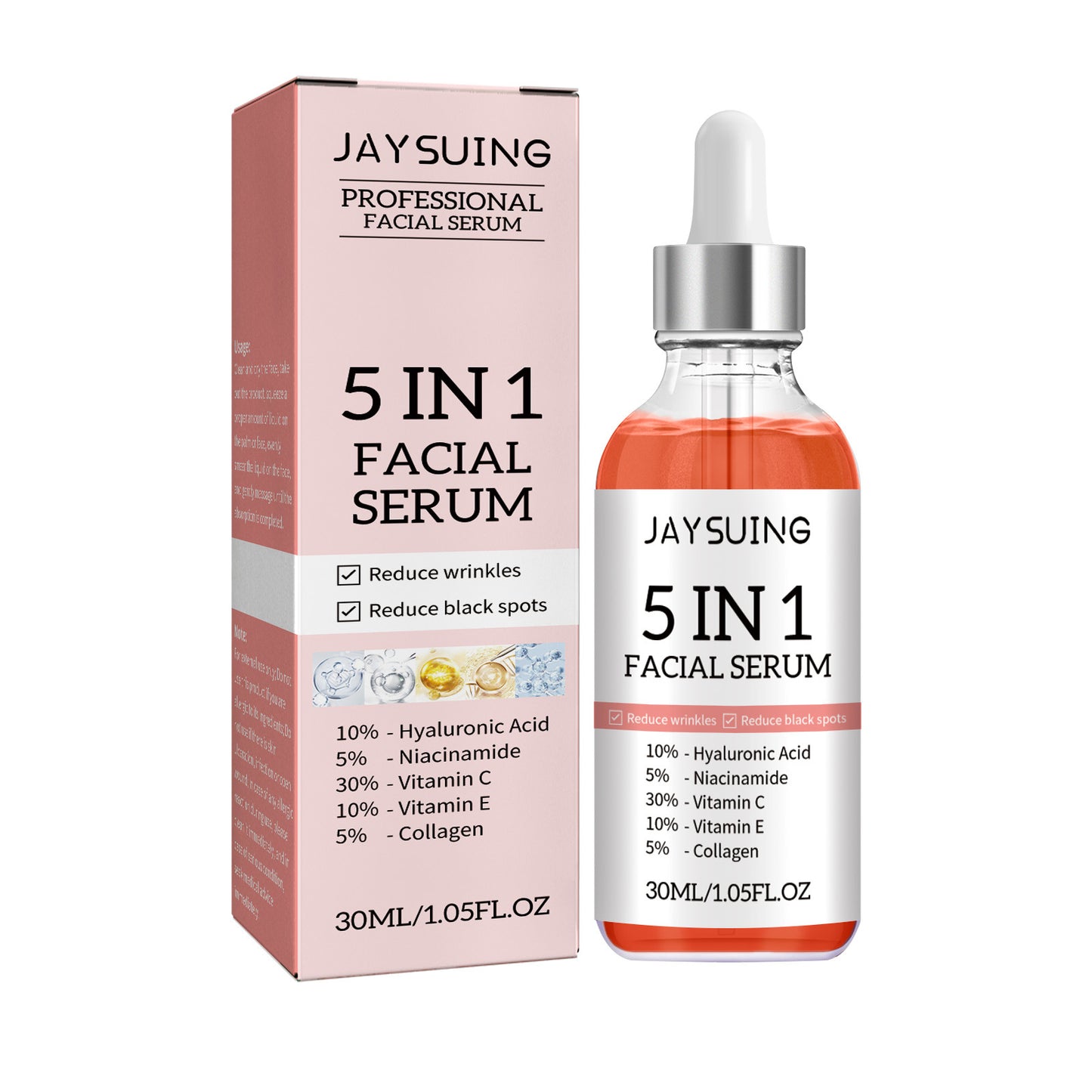Ser Profesional 5-în-1 JaySuing – Hidratare, Revitalizare