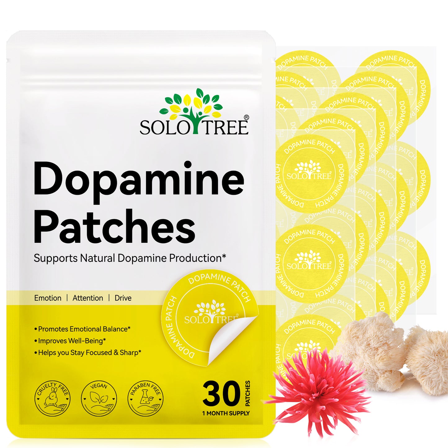 Set 30 de Plasturi Dopamina Solotree