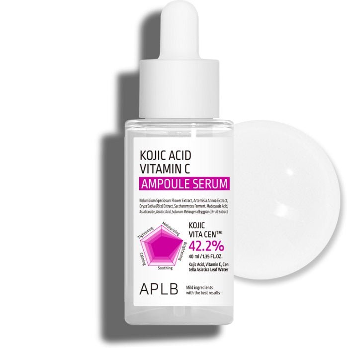 KOJIC ACID VITAMIN C AMPOULE SERUM - Ser Pentru Pete Pigmentare Cu Acid Kojic Si Vitamina C