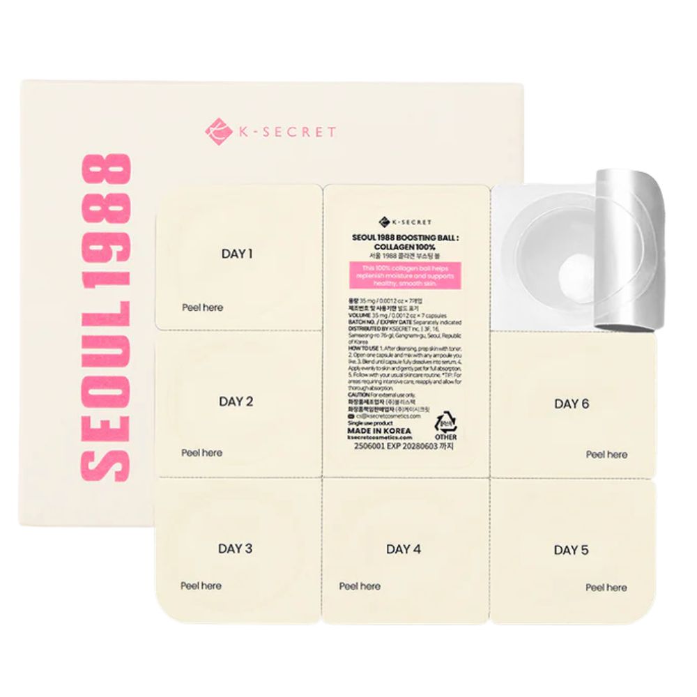 KSECRET Seoul 1988 Boosting Ball : Collagen 100%, 35mg x 7capsule