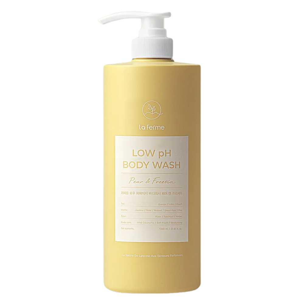 LaFerme Low pH Body Wash Pear and Freesia, 1000ml