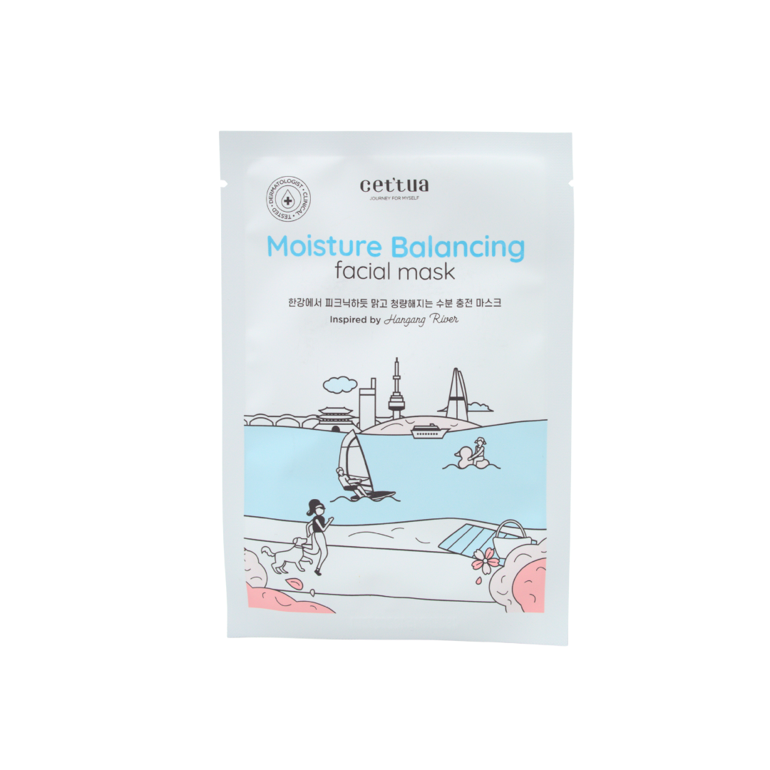 Masca tip servetel pentru hidratare Hangang River, 20g | Cettua