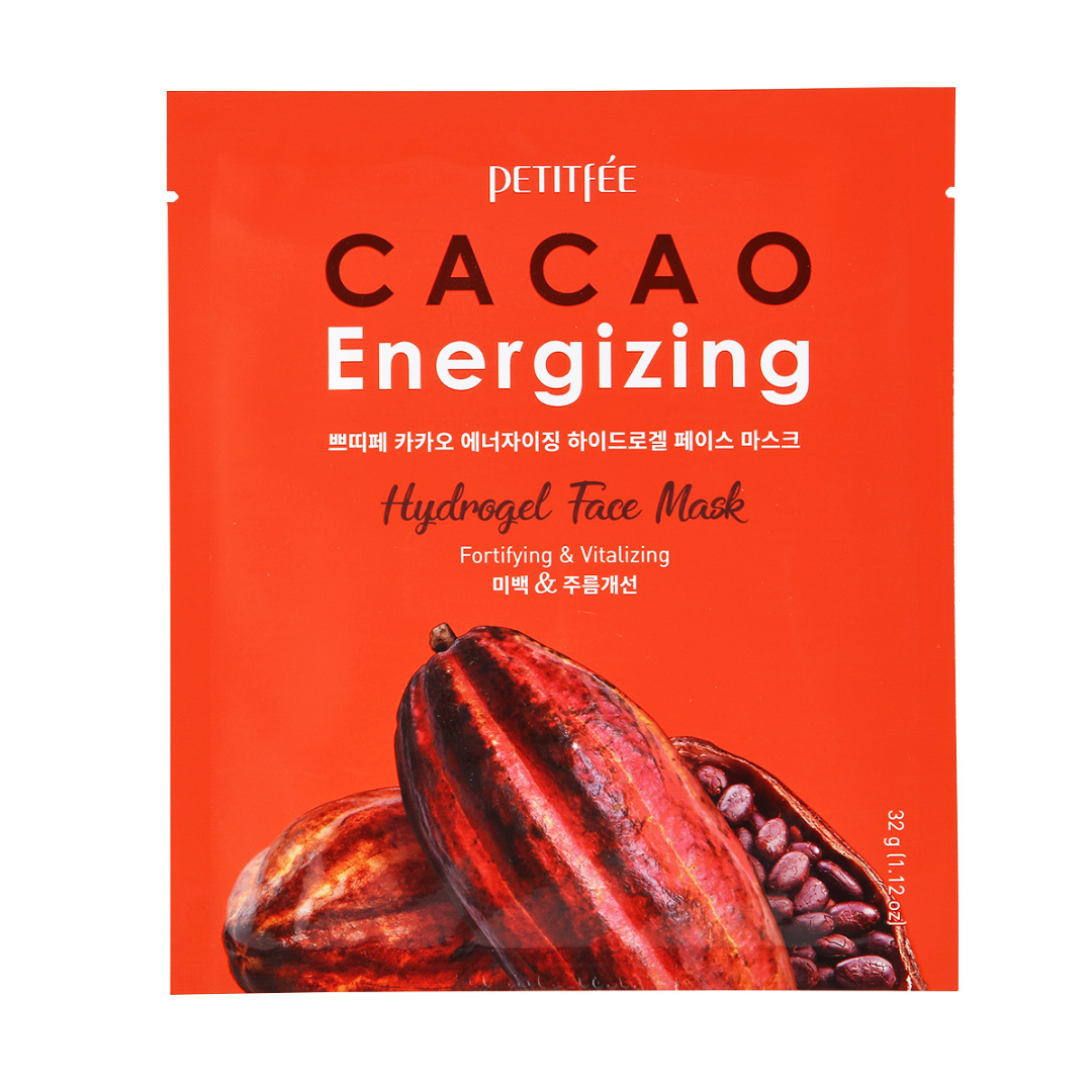 Masca de hidrogel energizanta cu cacao, 32g | Petitfee