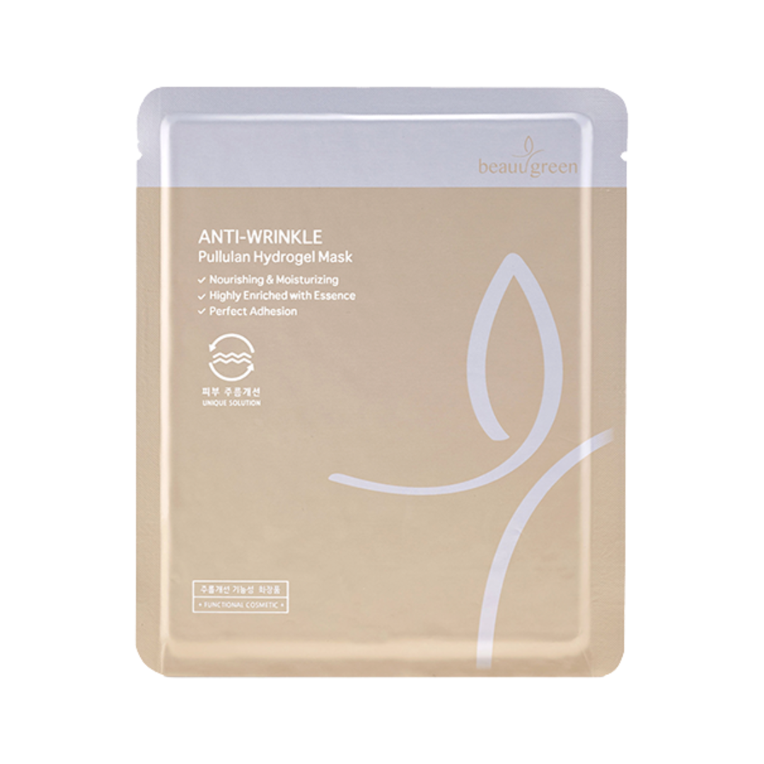 Masca de hidrogel premium anti-rid cu Pullulan, 30g | Beauugreen