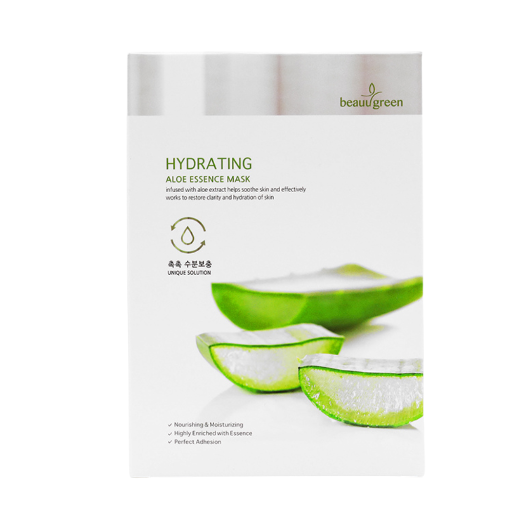 Masca tip servetel hidratanta cu aloe vera, 23g | Beauugreen