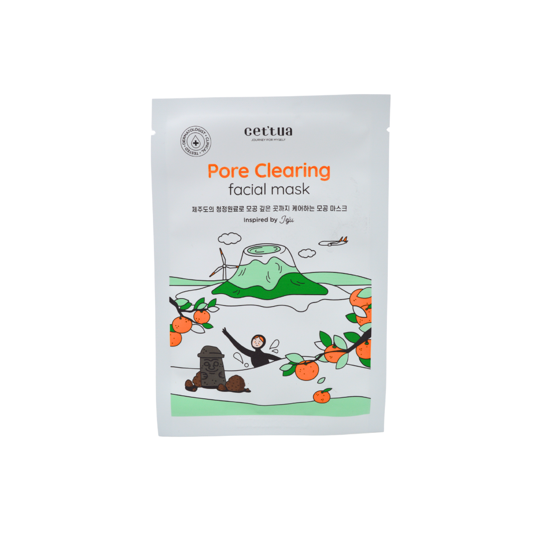 Masca tip servetel pentru ingrijorea porilor JEJU, 20g | Cettua